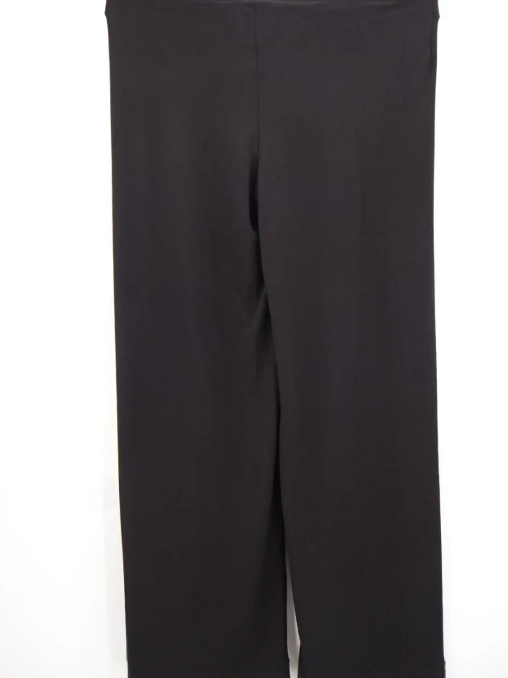 Vivienne Tam Wide Leg Pants Size XS Black Stretch Pull On Style Palazzo Size XS